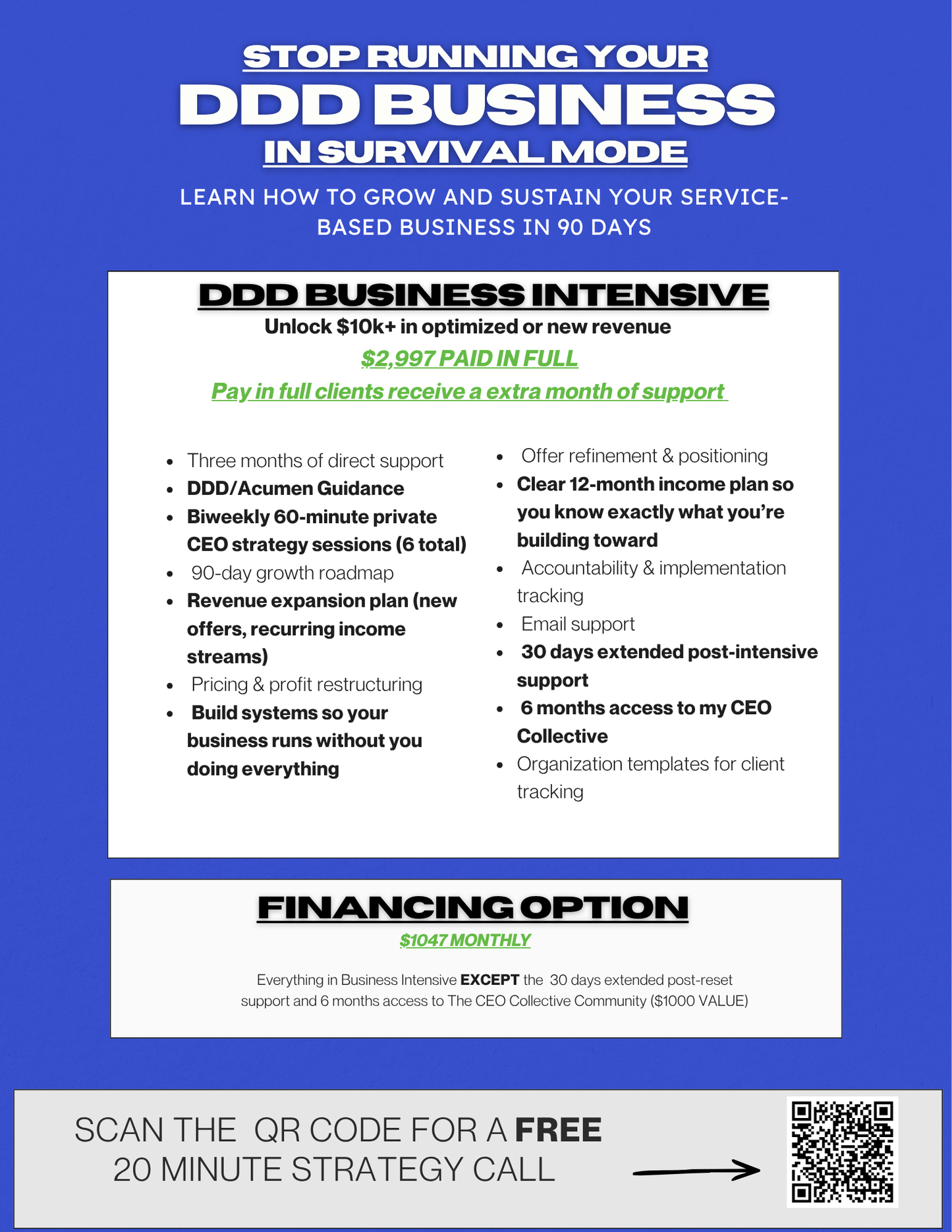 DDD Business Intensive